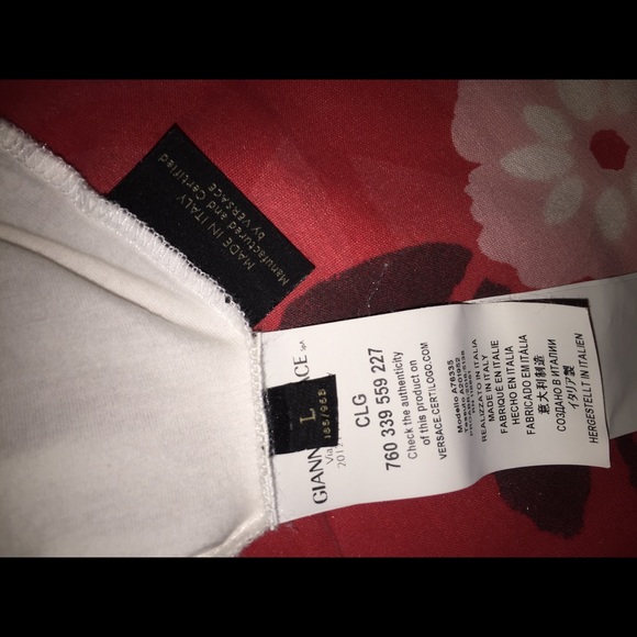 Versace white tee - Picture 4 of 6